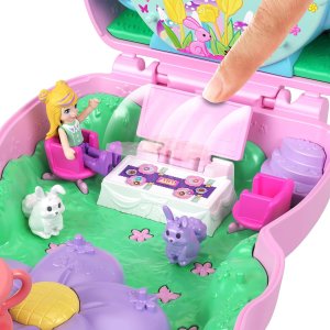 Figurka Mattel Polly Pocket Króliczkowa herbatka + akcesoria 3