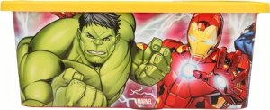 Pojemnik na zabawki Pudełko do przechowywania z przykrywką MARVEL AVENGERS 3