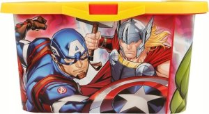 Pojemnik na zabawki Pudełko do przechowywania z przykrywką MARVEL AVENGERS 4