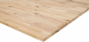 Blat do stolika, kwadratowy, 40x40x2 cm, lite drewno akacjowe 8