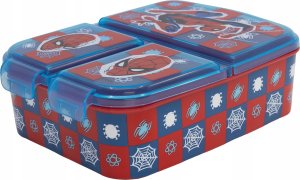 Śniadaniówka Lunchbox Pojemnik Do Szkoły Pudełko Przegródkami Spiderman 1