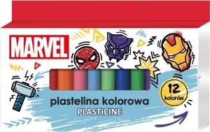 Plastelina Avengers 12 kolorów EDUKAMP 1