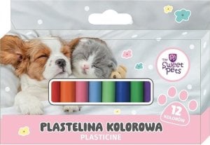 Plastelina The Sweet Pets 12 kolorów EDUKAMP 1