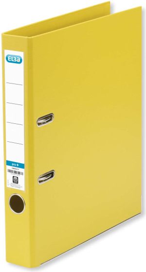 Segregator Elba Pro+ dźwigniowy A4 50mm żółty (100202099) 1