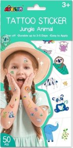 Tatuaże - Zwierzęta w dżungli EDUKAMP 1