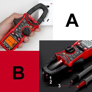 Habotest MULTIMETR MIERNIK CĘGOWY TERMOPARA WYŚWIETLACZ LCD LATARKA LED BATERIE ETUI 12