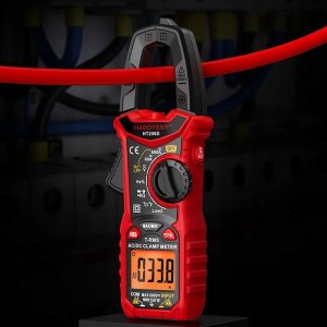Habotest MULTIMETR MIERNIK CĘGOWY TERMOPARA WYŚWIETLACZ LCD LATARKA LED BATERIE ETUI 5