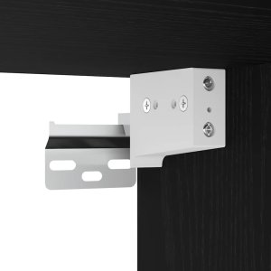 Szafka pod umywalkę, czarny dąb, 100x38,5x48 cm 10