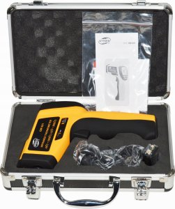 PIROMETR TERMOMETR LASEROWY BEZDOTYKOWY +1650 USB 4