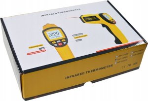PIROMETR TERMOMETR LASEROWY BEZDOTYKOWY +1650 USB 10