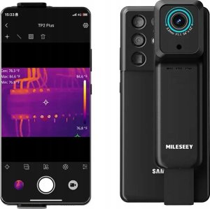 KAMERA TERMOWIZYJNA z WIFI Android iPhone iOS APP 256*192 25Hz -20 do 550C 3