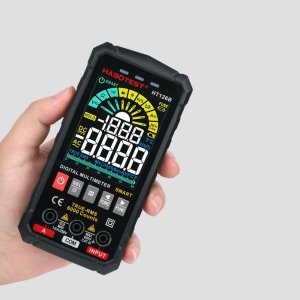 CYFROWY MULTIMETR UNIWERSALNY NCV RMS LIVE TEST TERMOPARA TEMP. LATARKA LED 10