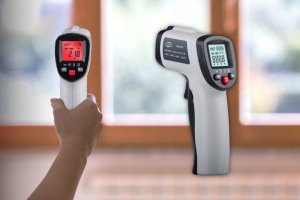 PIROMETR TERMOMETR LASEROWY BEZDOTYKOWY -50 +500C 8