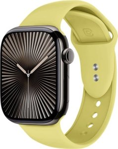 Crong Liquid - Pasek do Apple Watch 38/40/41/42mm (słomkowy) 4