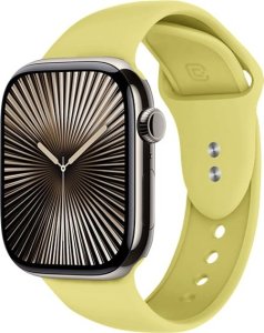 Crong Liquid - Pasek do Apple Watch 38/40/41/42mm (słomkowy) 6