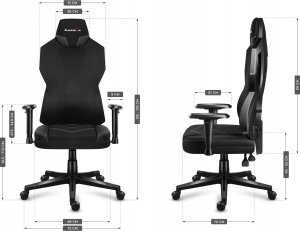 Fotel Huzaro Combat 6.2 Black RGB 11