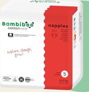BAMBIBOO-PIELUCHY JEDNORAZOWE Z BAWEŁNĄ   R5.24SZT 4