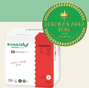 BAMBIBOO-PIELUCHY JEDNORAZOWE Z BAWEŁNĄ   R5.24SZT 5