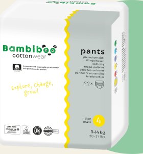Huggies BAMBIBOO-PIELUCHOMAJTKI Z BAWEŁNĄ R4.22SZT 2