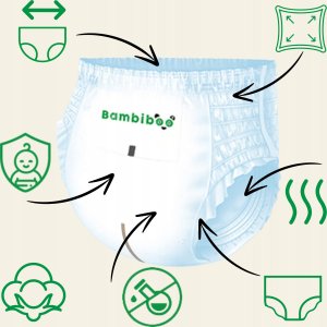 Huggies BAMBIBOO-PIELUCHOMAJTKI Z BAWEŁNĄ R4.22SZT 3