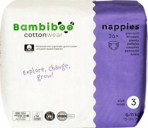 BAMBIBOO-PIELUCHY JENORAZOWE Z BAWEŁNA    R3.26SZT 2