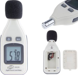 SONOMETR - MIERNIK NATĘŻENIA DŹWIĘKU DECYBELOMIERZ 3