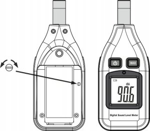 SONOMETR - MIERNIK NATĘŻENIA DŹWIĘKU DECYBELOMIERZ 7