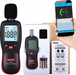 DECYBELOMIERZ Sonometr Bluetooth Aplikacja na tel. 1