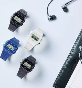 ZEGAREK MĘSKI CASIO F-91WB-1ADF + BOX 5
