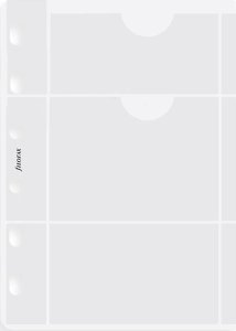 Filofax Pocket holder na karty Transparent 121x89x2mm 0,01kg (1stk) 3