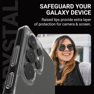 Crong Crystal Shield Cover - Etui Samsung Galaxy S25+ (przezroczysty) 2