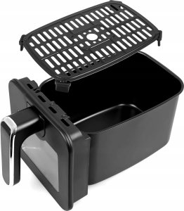 FRYTKOWNICA DWUKOMOROWA BEZTŁUSZCZOWA AIRFRYER Eldom FR210 DUŻA PODWÓJNA 9L 14