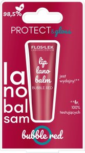 FLOSLEK Lanobalsam do ust Bubble Red 12 g 1