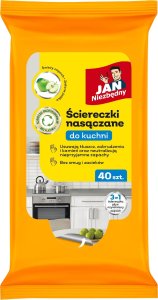 JAN NIEZBĘDNY Ściereczki nasączane do kuchni 3w1 1op.-40 sztuk 1