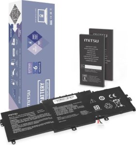 Mitsu Bateria C31N1811 do Asus ZenBook 14 UX433 UX433F UX433FA UX433FN UX433FL 3400 mAh (39 Wh) 11.55V 1