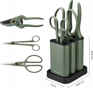 Plant care set (pruner, clipper, precision trimmer + case) 3