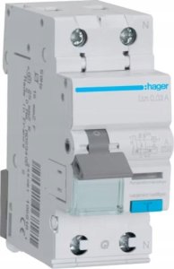 Hager FI/LS switch 1P+N 6kA B-25A 30mA ADS925D 1