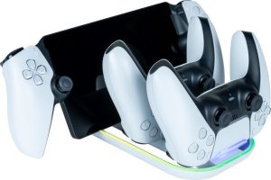 BigBen Dual mount for PS5 controller and Playstation Portal with RGB indicator light. Nacon 2