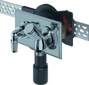 Dallmer wall-mounted washing machine siphon 1