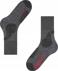 Falke TK1 Trekking Socks "Adventure" for Men / ASPHALT / Size 42-43 6