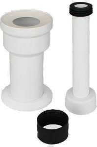 SANIT WC universal connection set DN90 white 58.948.00..0099 1