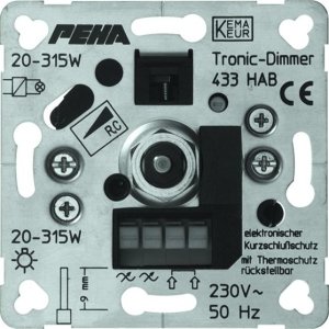 Peha trailing edge dimmer D 433 HAB o.A. 20-315W electronic devices/light management dimmer 401010 1