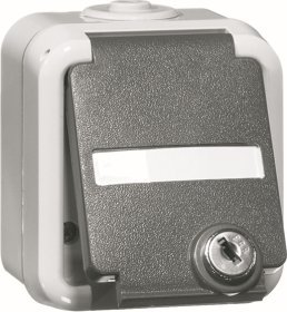 PEHA SCHUKO socket outlet grey 1