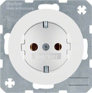 Berker SCHUKO socket pows/gl 41432089 R.1;R.3 socket 4011334366614 1