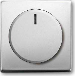 BUSCH-JAEGER central plate with rotary knob, fastening nut and glow lamp 6540-866-102 1