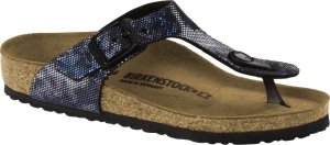BIRKENSTOCK Gizeh Kids girls toe separator cork, children, rainbow effect, sandals, shiny, 1