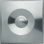 Grothe floor plate 82x82mm, stainless steel ETA S 200 1