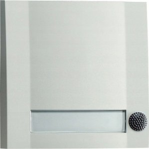 Grothe bell button 1-gang DOMOLUX WS/SW 90x90x18.5mm, w/w COMBIFIX bell pusher 4011459511036 1