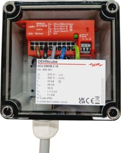 DEHNcube EMOB 110 x 110 x 66 mm 1x M25 DEHN 1