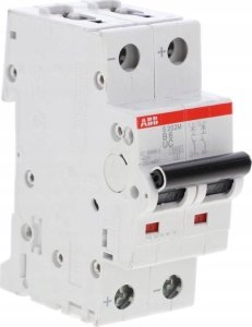 Abb Stotz-Kontakt S202M-B6UC circuit breaker B-Char., 10 kA, 6 A, 2P S202M-B6UC 1